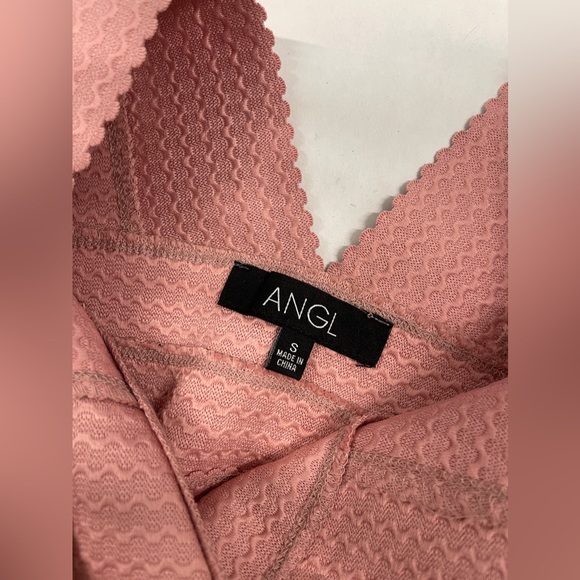 ANGL Pink Bandage Crop Top - Small - Picture 3 of 4